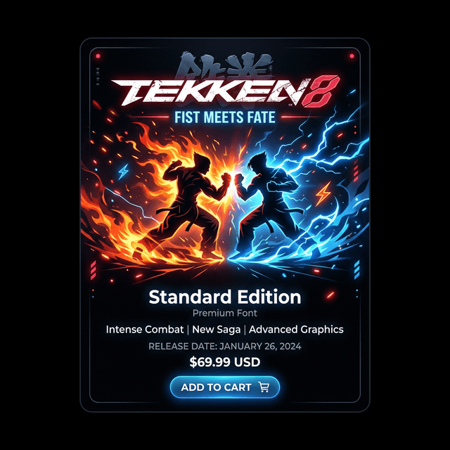 TEKKEN 8 (Steam Digital Key)