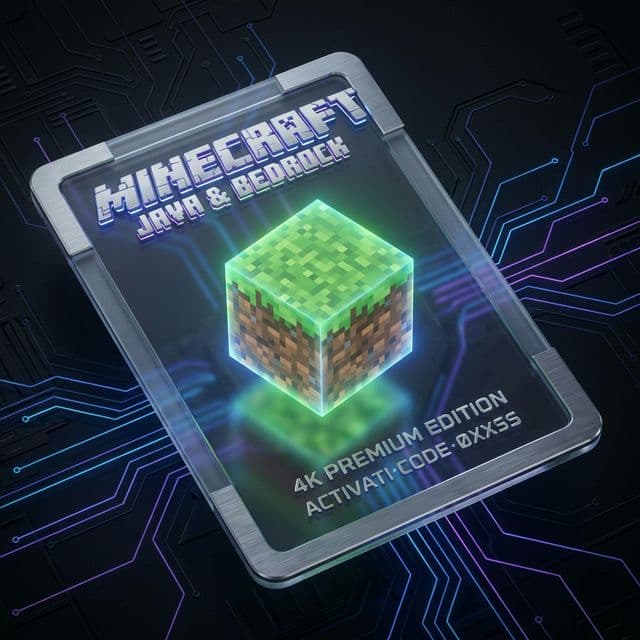 Minecraft: Java & Bedrock Edition (PC Key)